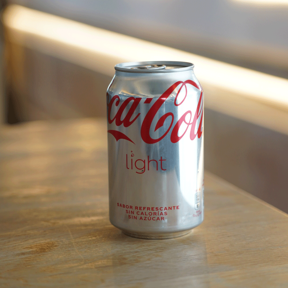 Lata Coca-Cola Light Arrocería Formentera