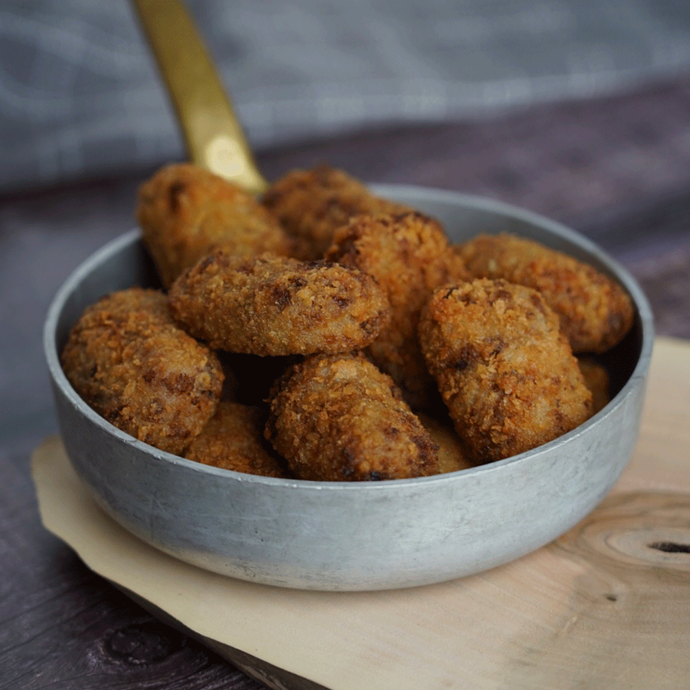 Croquetas de vaca Arrocería Formentera