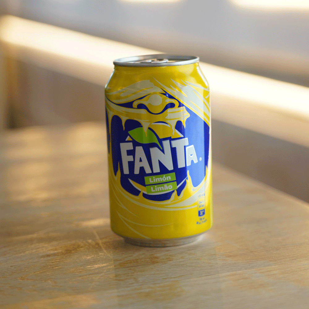 Lata Fanta limón Arrocería Formentera