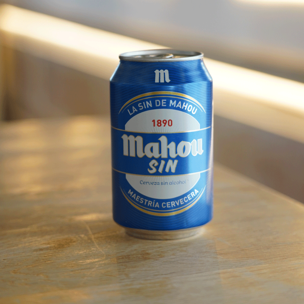 Mahou sin alcohol cerveza Arrocería Formentera