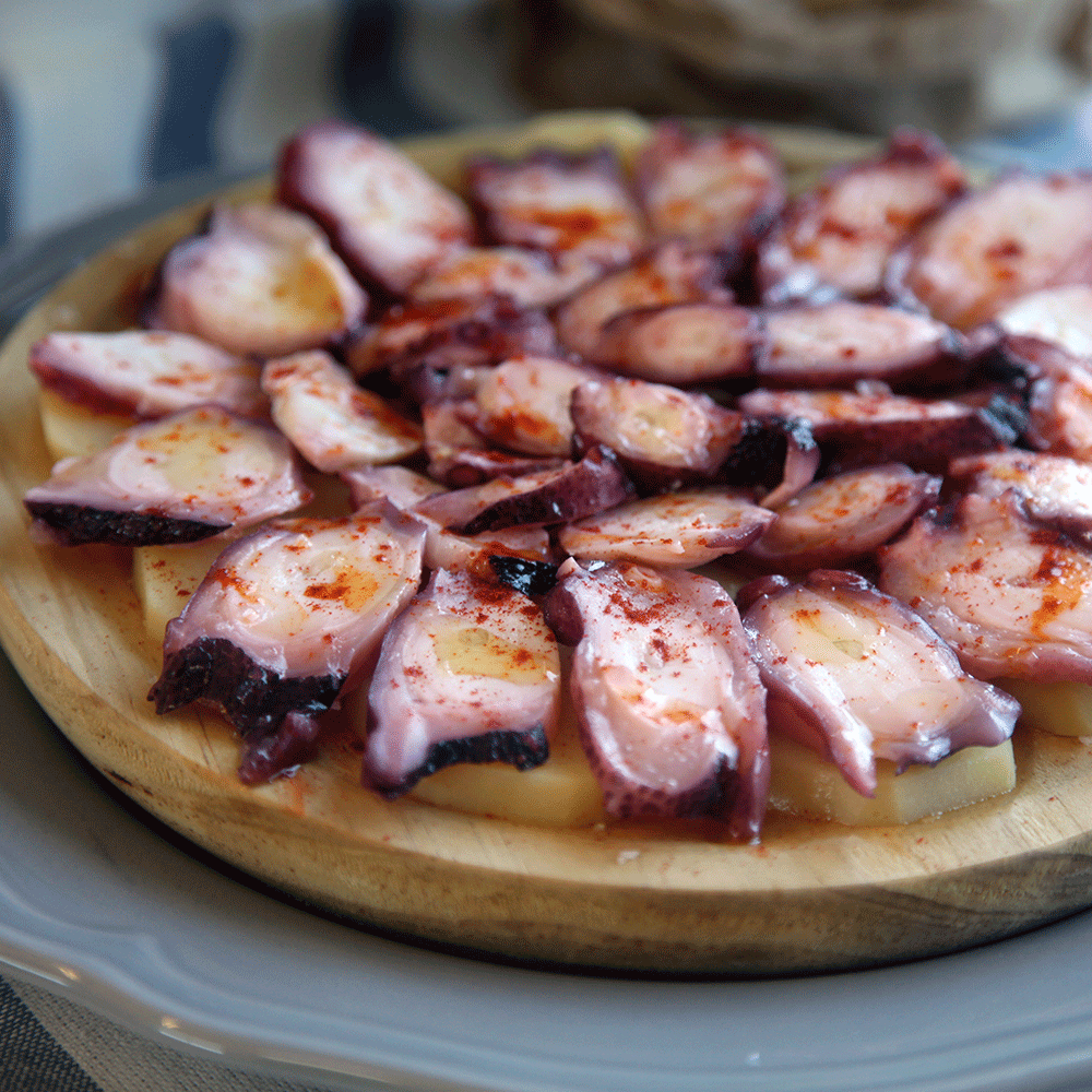 Pulpo a la gallega Arrocería Formentera